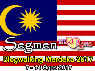 Segmen Blogwalking Merdeka 2017 Mialiana.com