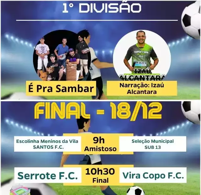 Final do Campeonato Municipal de Futebol Amador 1 Divisão