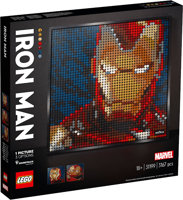 LEGO Art Series 31199 Marvel Studios Iron Man