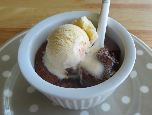 Mexican Chocolate Lava Cakes