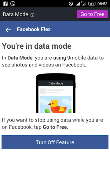 Facebook-free-mode