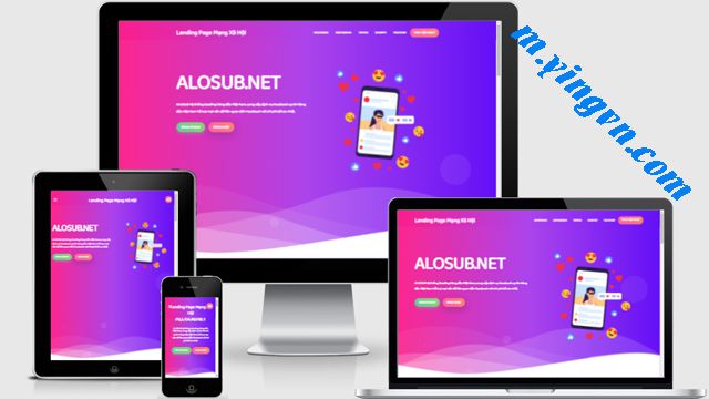 Share template dịch vụ mạng xã hội blogger chuẩn SEO Responsive mới nhất 2021