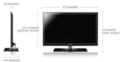 Samsung TV LED 24 Inch UA22D5000