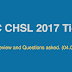 SSC CHSl 2017-18 Tier-1 Exam analysis and Review (04.03.2018)