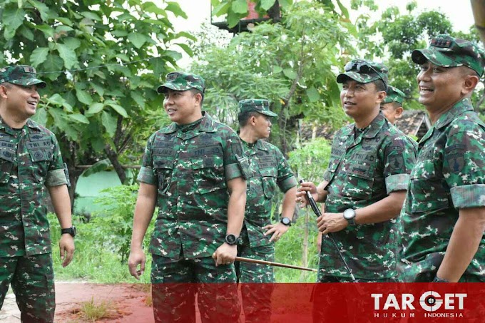 Dandim Madiun Dampingi Danrem 081/DSJ Tinjau Diklat Penggemukan Sapi