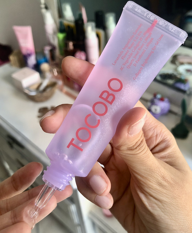 Tocobo Collagen Brightening Eye Gel Cream review