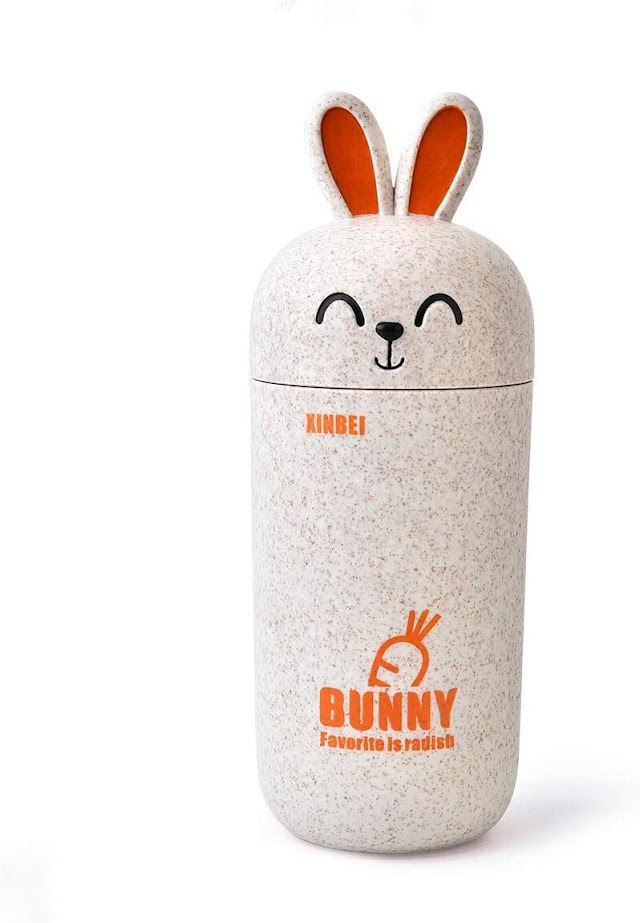 Cute Rabbit Travel Mug