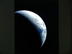 earth behind sun