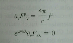 Ecuaciones de Maxwell en forma tensorial