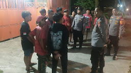 Patroli Malam Minggu, Polisi Berikan Himbauan Kepada Remaja