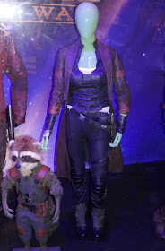 Zoe Saldana Avengers Infinity War Gamora costume