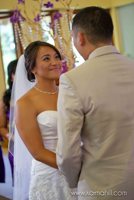 LA Lakers meets Tropical Ballroom Wedding Mark and Stephanie's Maui 