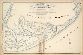 Toronto Island, Plate 30, 1893 Goad Atlas of Toronto