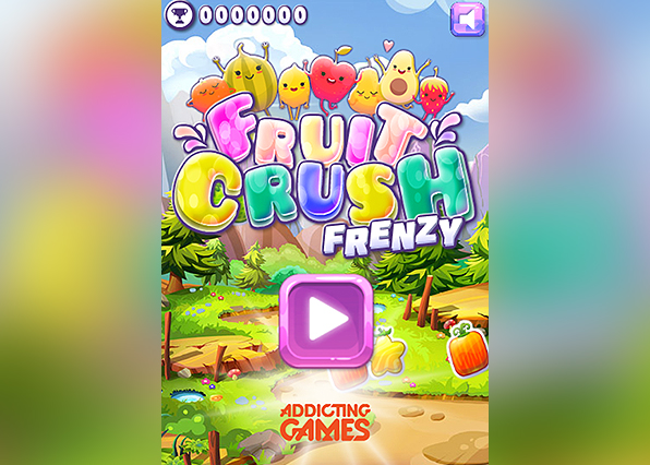 과일 블록 매칭 게임 (Fruit Crush Frenzy)