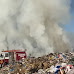 Aún faltan camiones de agua para sofocar fuego en vertedero de Jarabacoa