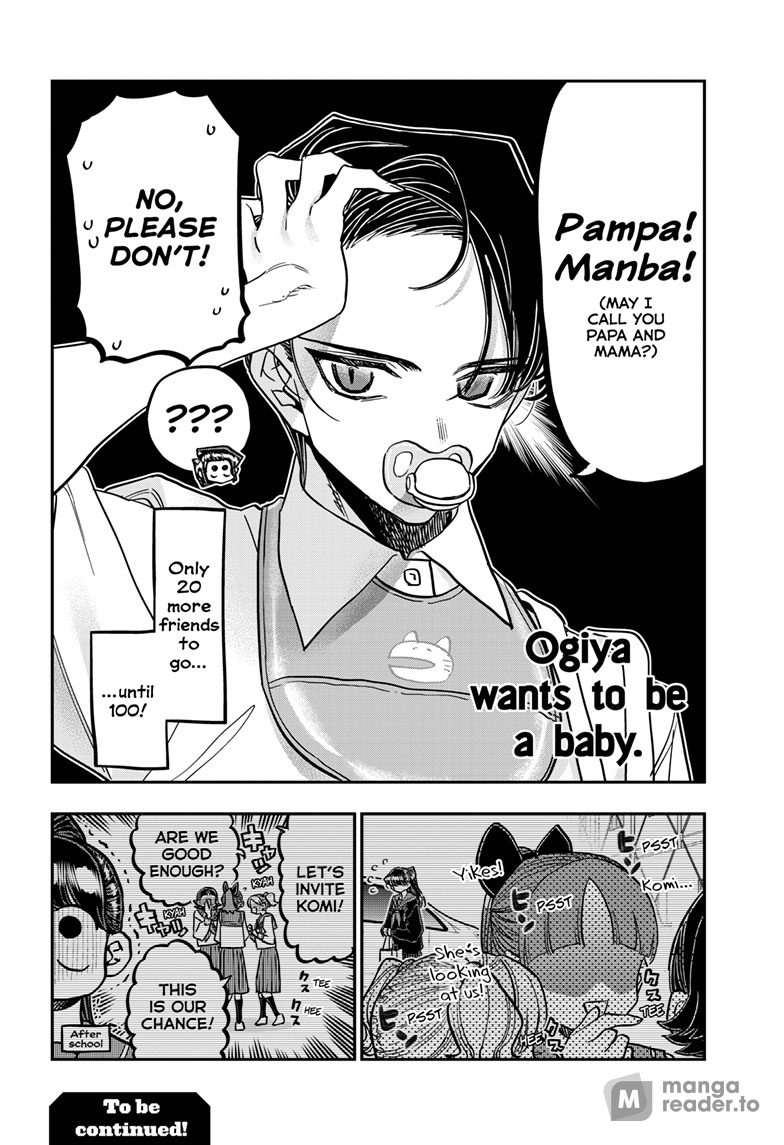 Read Komi-San Wa Komyushou Desu Chapter 418 - Manganelo