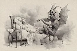 حلم تارتيني (1824) من تأليف لويس ليوبولد بيلي