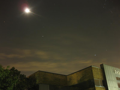 Long Exposure, CHDK, stars and moon