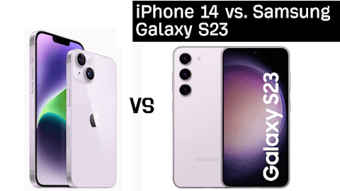Apple iPhone 14 vs. Samsung Galaxy S23 Comparison