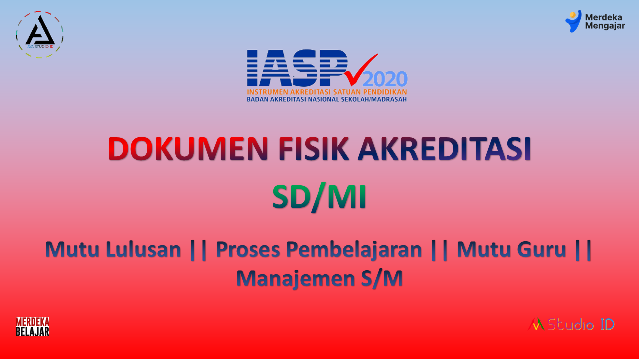 Dokumen Fisik Akreditasi SD/MI || IASP 2020
