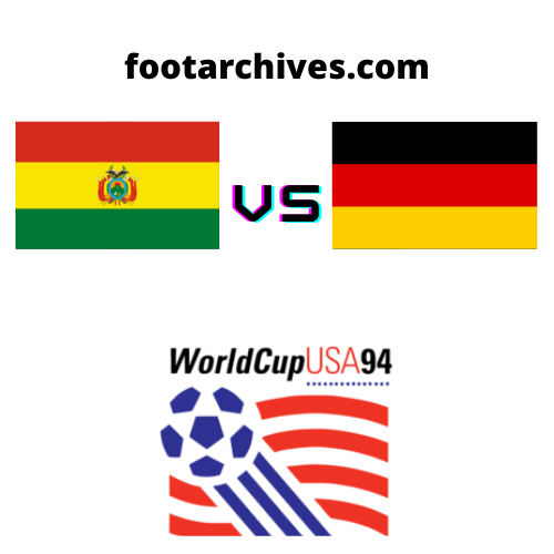 مباراة المانيا و بوليفيا كاس العالم 1994