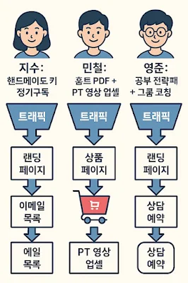 퍼널구조도식화하기