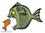 4566356-angry-fish-bullying-a-little-one-cartoon-illustration