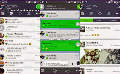 BBM Mod Terbaru BBM Tema Line v5 based BBM v2.8.0.21