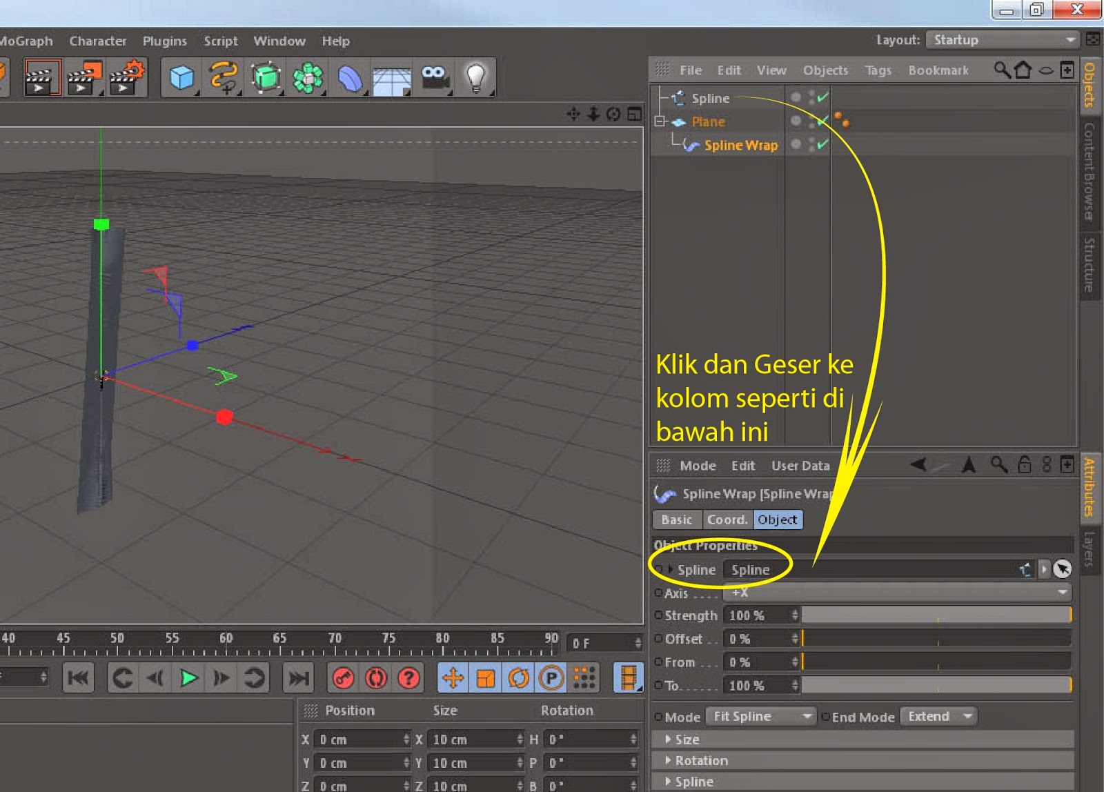 Tutorial Membuat Animasi Korden Dengan Cinema 4D Tutorial Tips