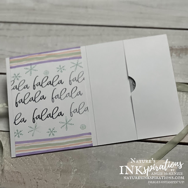 All Bundled Up Fun-Fold (inside details) | Nature's INKspirations by Angie McKenzie