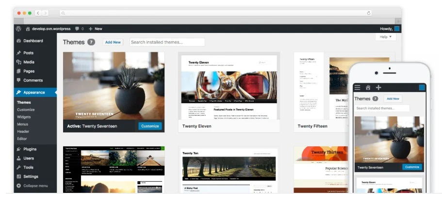 Self-hosted wordpress blog builder