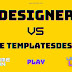 Designer vs Free Templates Design