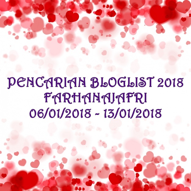 Pencarian Bloglist 2018 Blog FarhannaJafri 