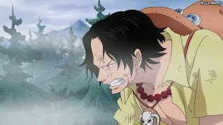 ワンピースアニメ 頂上戦争編 461話 エース Portgas D. Ace | ONE PIECE Episode 461