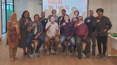 Halal Bihalal Menjadi Momentum Kebangkitan Media Indonesia Lewat HIMEDIA