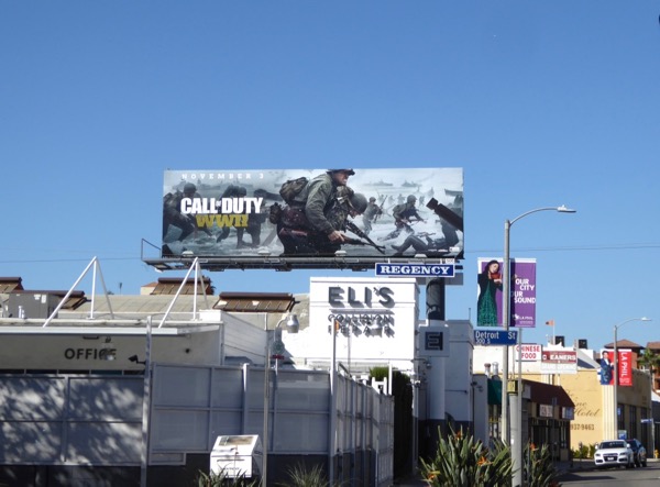 Daily Billboard: Call of Duty: WWII video game billboards ...