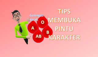 TIPS MEMBUKA PINTU KARAKTER