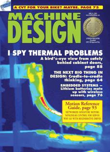 Machine Design...by engineers for engineers 2005-12 - 16 June 2005 | ISSN 0024-9114 | PDF HQ | Mensile | Professionisti | Meccanica | Computer Graphics | Software | Materiali
Machine Design continues 80 years of engineering leadership by serving the design engineering function in the original equipment market and key processing industries. Our audience is engaged in any part of the design engineering function and has purchasing authority over engineering/design of products and components.