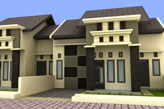  Contoh  Warna  Cat Rumah  Minimalis  Modern  Keren LEBAH 