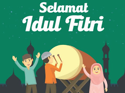 Pantun Ucapan Selamat Hari Raya Idul Fitri 2020 / 1441 Hijiriah Lucu, menghibur, seru dan bijak