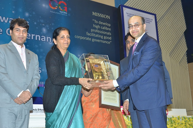 Baba N. Kalyani conferred with “ICSI Lifetime Achievement Award”