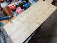 1/.4 inch pine planks