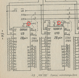 Fragment schematu CA80 z MIK09