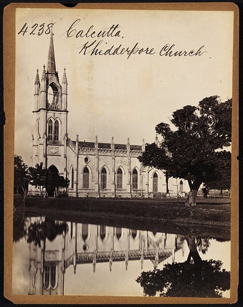 Khidderpore Church Calcutta ( Kolkata ) - Mid 19th Century