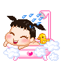 Gif de banho