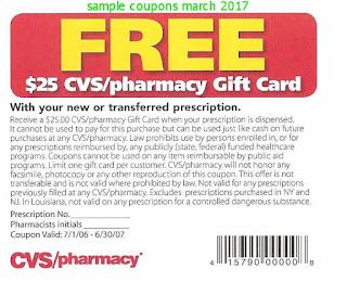 Cvs Pharmacy coupons march 2017