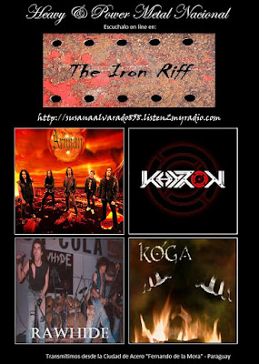 HEAVY - POWER METAL PARAGUAYO - Radio de Difusión Metalera The Iron Riff - Ariman - Khyron - Rawhide - Koga
