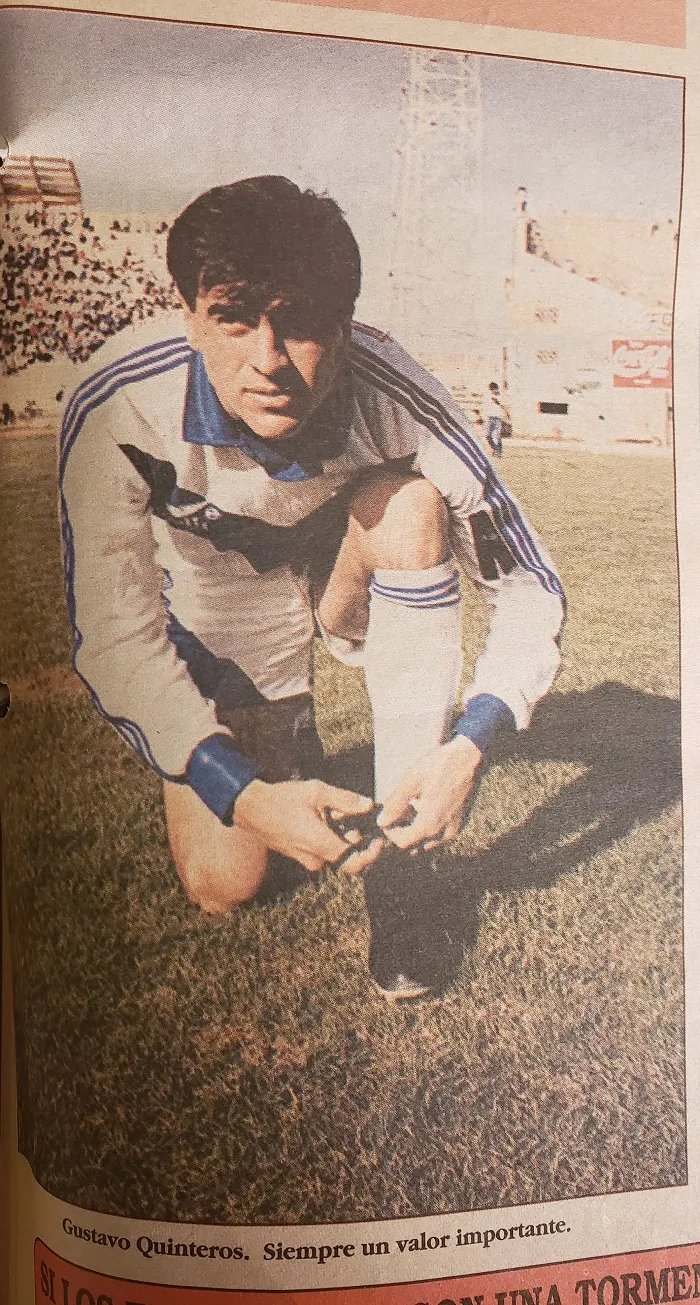 Gustavo Facha Quinteros en San Jose en 1992