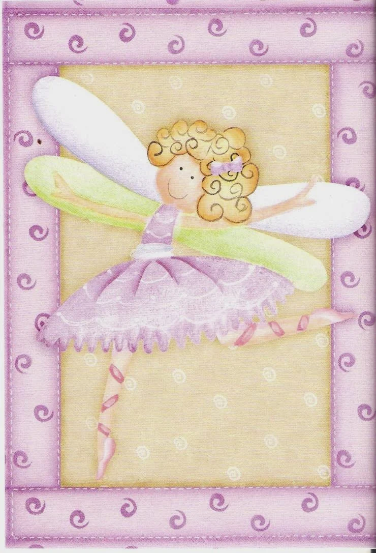 Cute Fairies: Free Printable Frames.