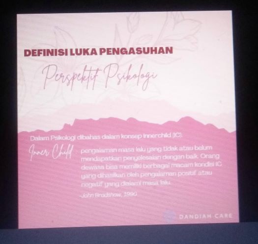 definisi luka pengasuhan